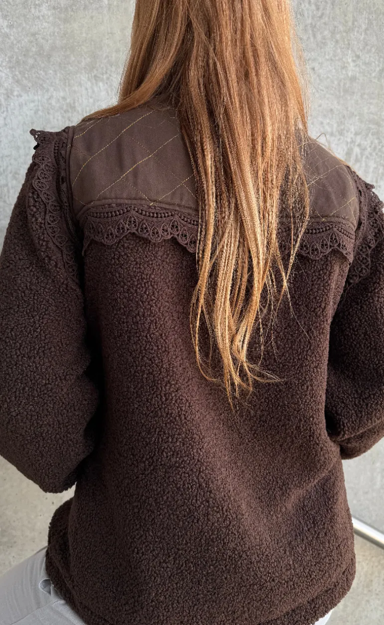 Lollys Laundry Jakke - Fall - Dark Mokka