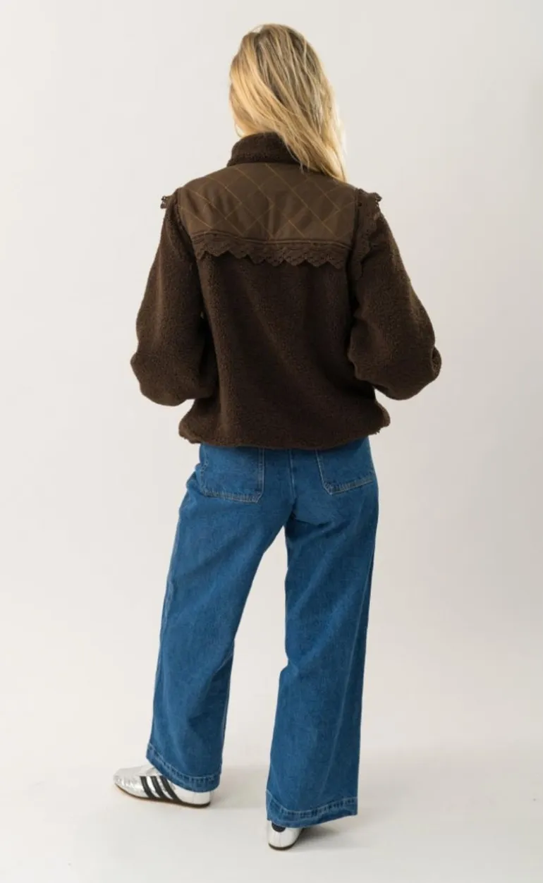 Lollys Laundry Jakke - Fall - Dark Mokka