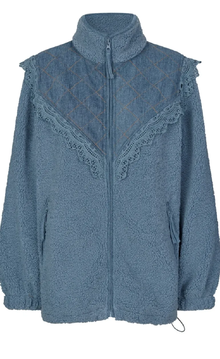Lollys Laundry Jakke - Fall - Dusty Blue