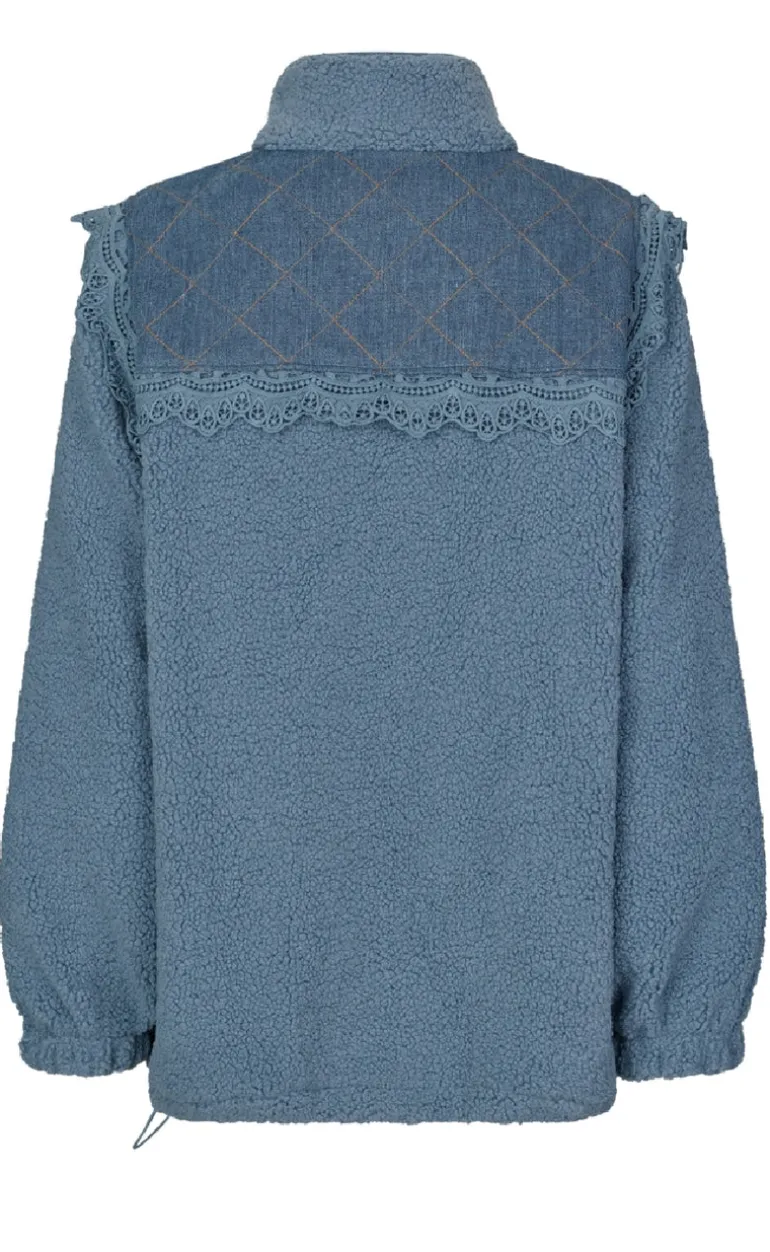 Lollys Laundry Jakke - Fall - Dusty Blue