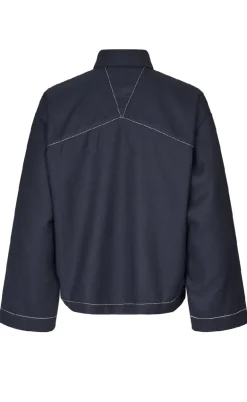 Lollys Laundry Jakke - Khai - Dark Blue