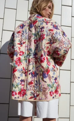 Lollys Laundry Jakke - Lulu - Flower Print