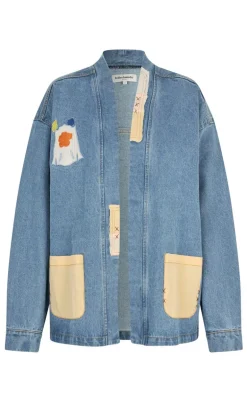 Lollys Laundry Jakke - Mila - Washed Denim
