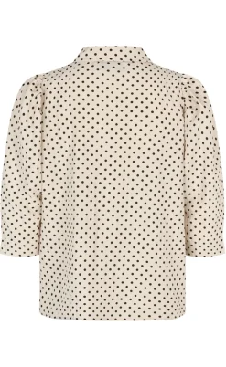 Lollys Laundry Skjorte - Bono - Creme