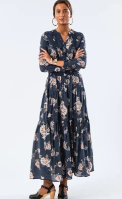Lollys Laundry Skjorte - Helena - Dark Blue