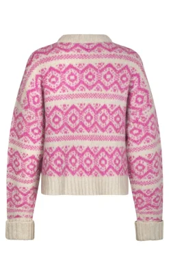 Lollys Laundry Sweater - Lottie Jumper - Neon Pink