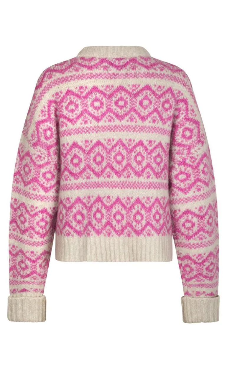 Lollys Laundry Sweater - Lottie Jumper - Neon Pink