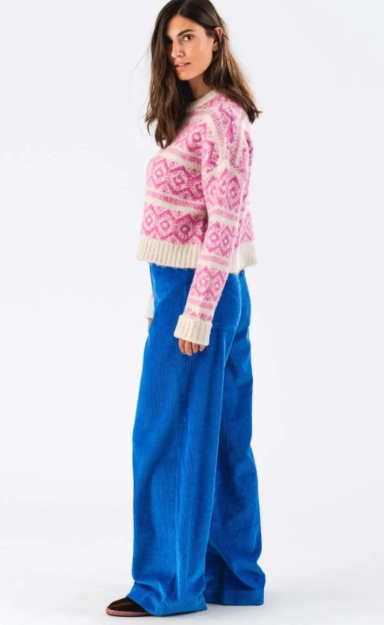 Lollys Laundry Sweater - Lottie Jumper - Neon Pink