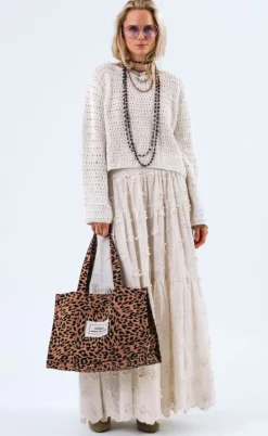 Lollys Laundry Taske - Hydra Shopper Bag - Leopard Print