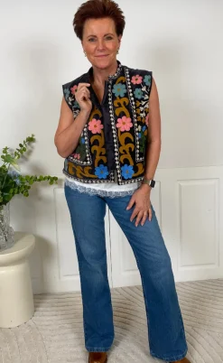Lollys Laundry Vest - Bin - Washed Black