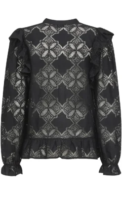 Love & Divine Bluse - Love1234 - Black Lace