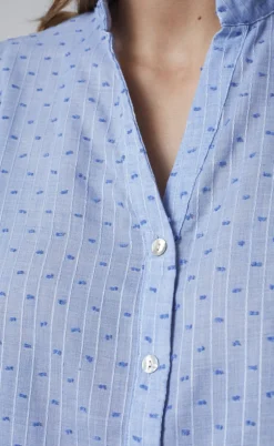 Love & Divine Bluse - Love456-7 - Blue Dot