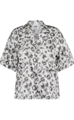 Love & Divine Bluse - Love1175-1 - Blurred Leo