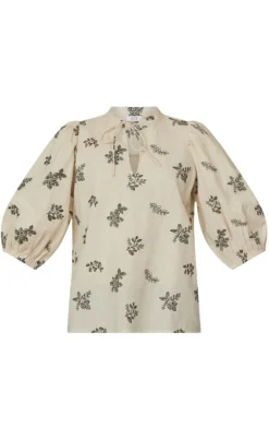 Love & Divine Bluse - Love1109 - Cream/Black