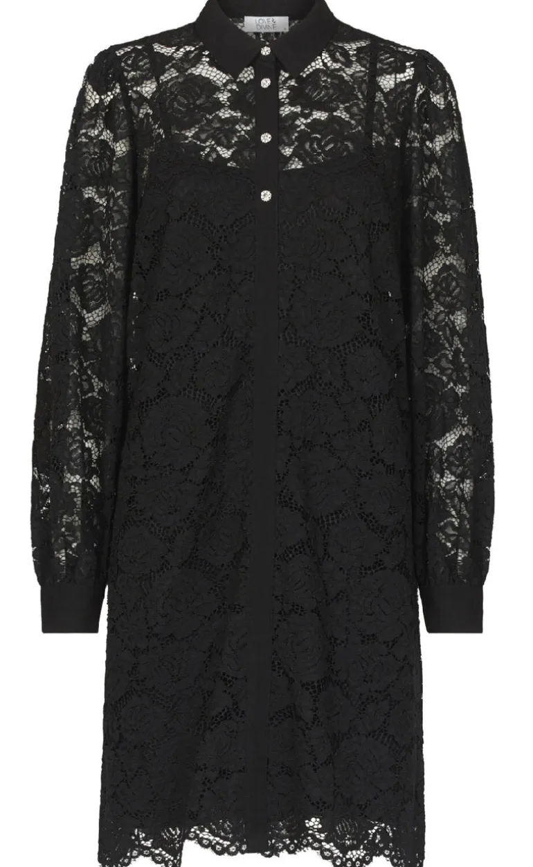 Love & Divine Kjole - Love1247 - Black