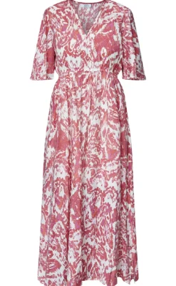 Love & Divine Kjole - Love1340-1 - Red Ethnic