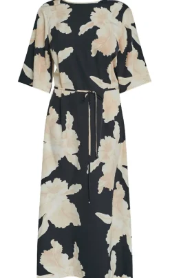 Love & Divine Kjole - Love1354 - Black/Flower
