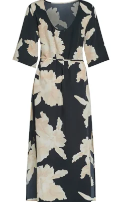 Love & Divine Kjole - Love1354 - Black/Flower