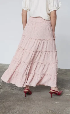 Love & Divine Nederdel - Love1326 - Red/White Stripe