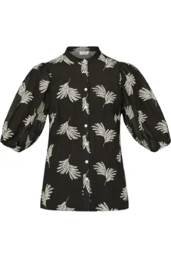 Love & Divine Skjorte - Love1152 - Black/Cream