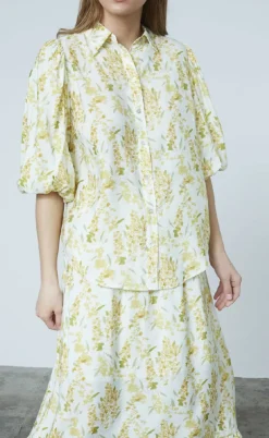Love & Divine Skjorte - Love436-16 - Flower