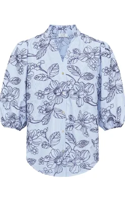 Love & Divine Skjorte - Love456-5 - Blue/Stripe