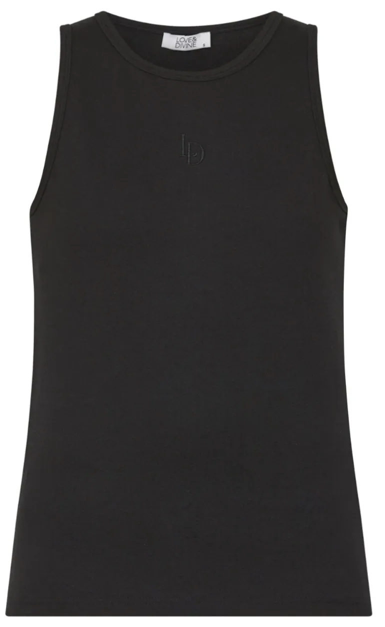 Love & Divine Top - Love1228 - Black