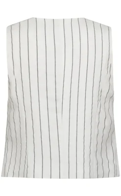 Love & Divine Vest - Love1044-1 - Cream/Black