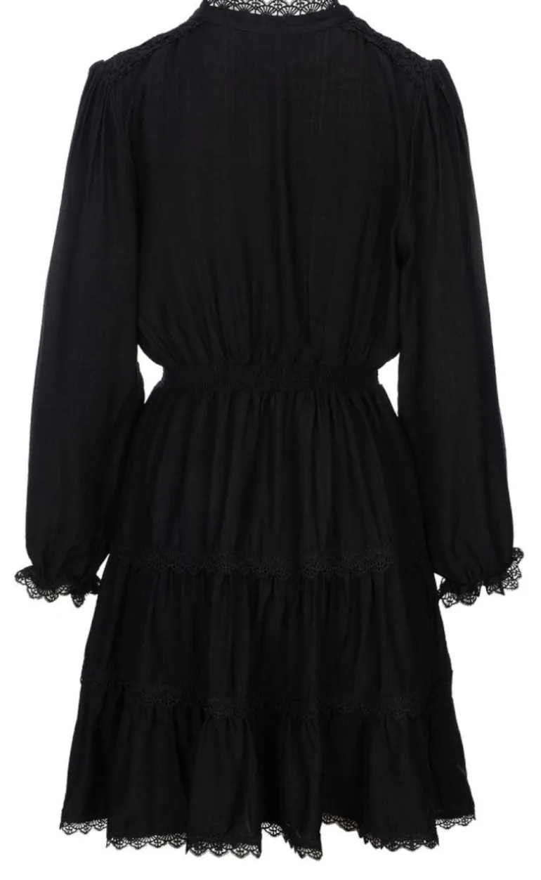 Luxzuz Kjole - Agatha - Black