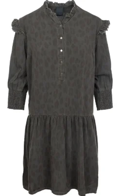 Luxzuz Kjole - Bertariana - Charcoal