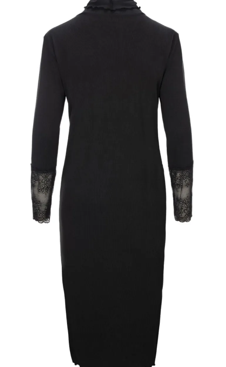 Luxzuz Kjole - Gittonia - Black