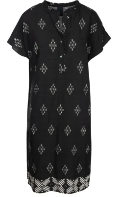 Luxzuz Kjole - Maritoni - Black