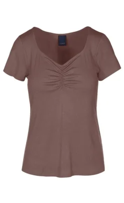 Luxzuz T-shirt - Klaudine - Pine Bark
