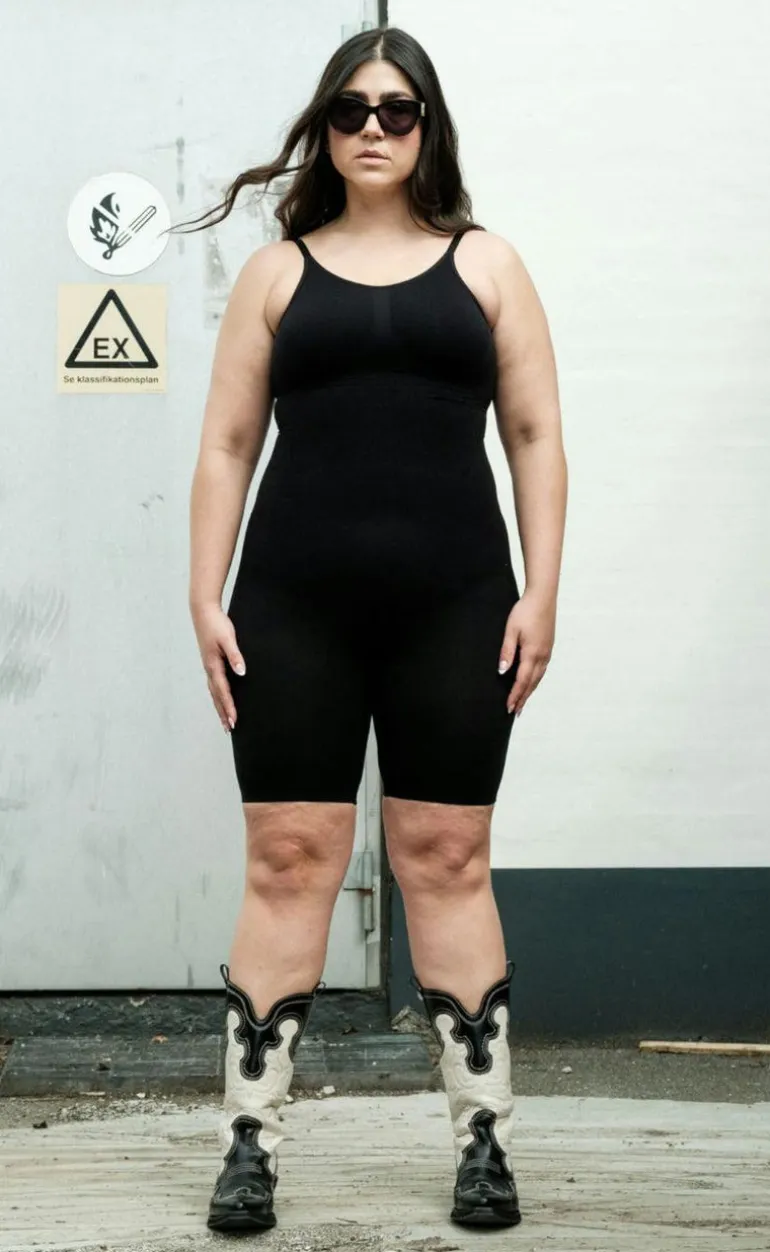Lykkeland Ateliér Bodysuit - Contour - Black