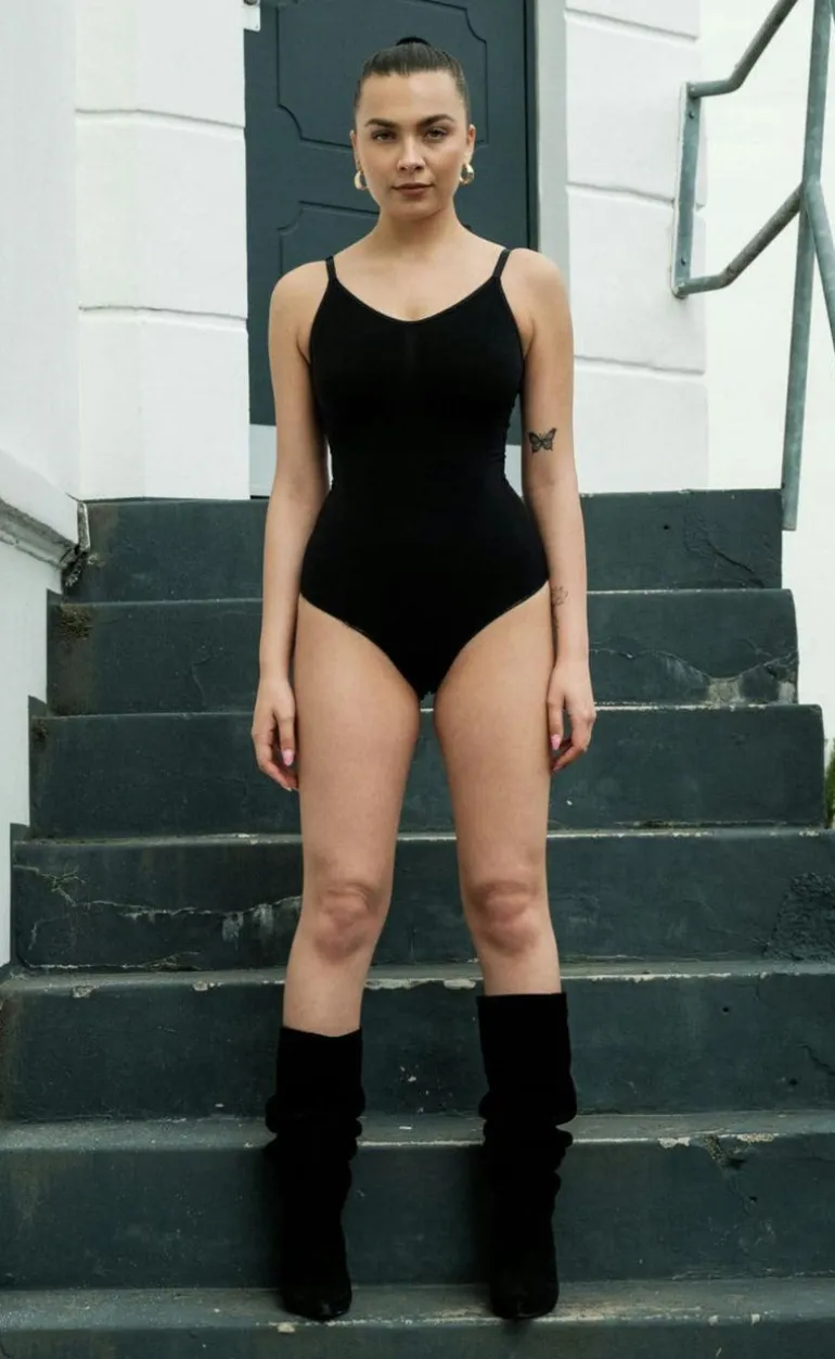 Lykkeland Ateliér Bodysuit - Coco - Black