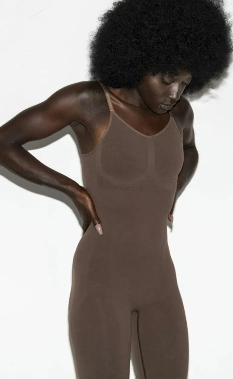 Lykkeland Ateliér Bodysuit - Contour - Chocolate