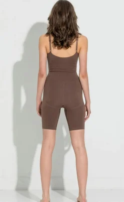 Lykkeland Ateliér Bodysuit - Contour - Chocolate