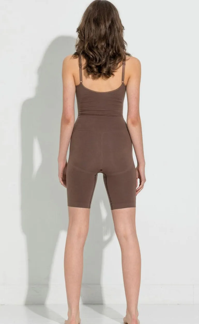 Lykkeland Ateliér Bodysuit - Contour - Chocolate