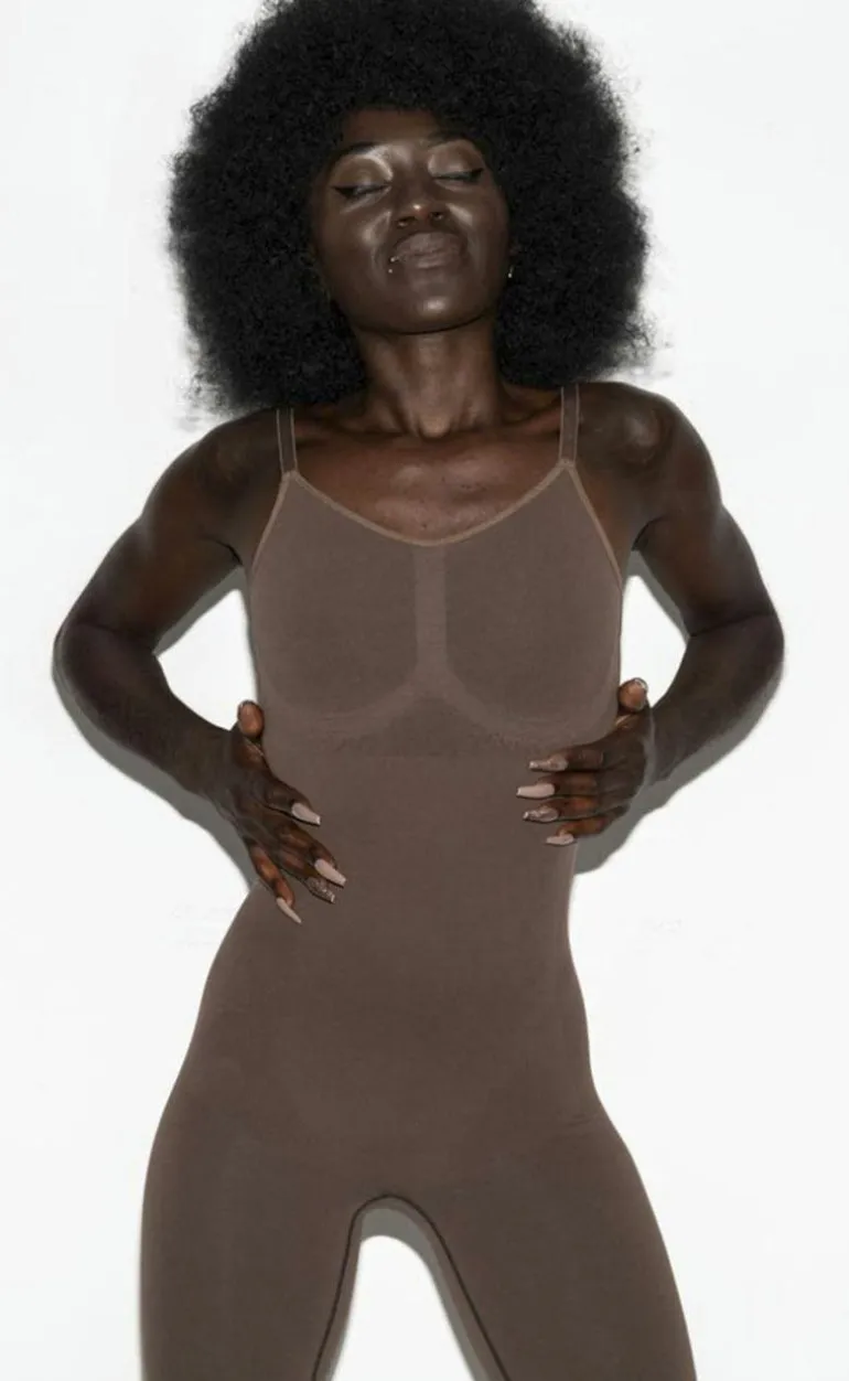 Lykkeland Ateliér Bodysuit - Contour - Chocolate