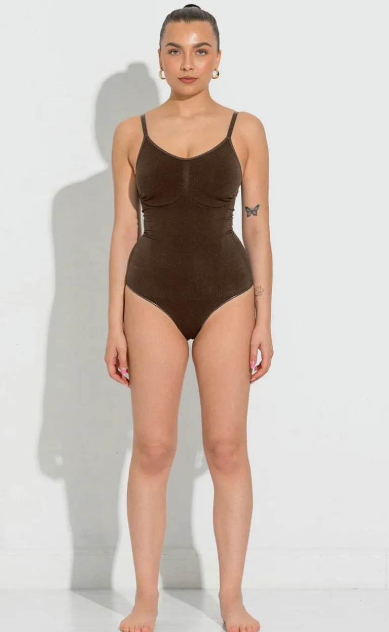 Lykkeland Ateliér Bodysuit - Coco - Chocolate