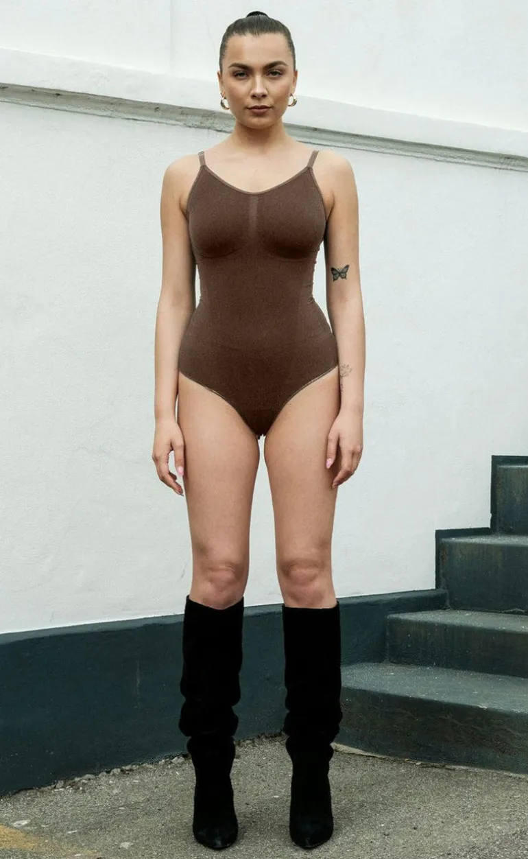 Lykkeland Ateliér Bodysuit - Coco - Chocolate