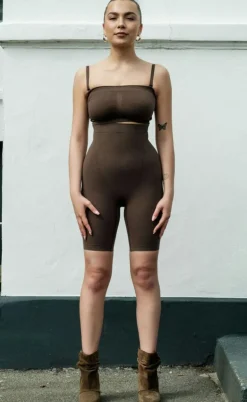 Lykkeland Ateliér Shorts - Shaping Alturra - Chocolate