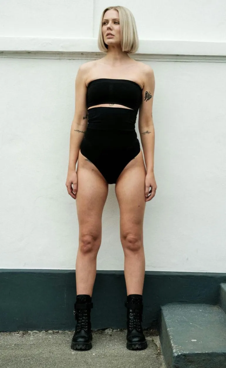 Lykkeland Ateliér Top - Bandau - Black