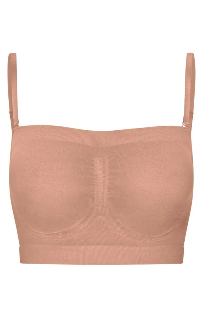 Lykkeland Ateliér Top - Bandeau - Tan