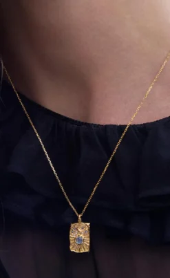 Maanesten Halskæde - Aylin - Gold Colour