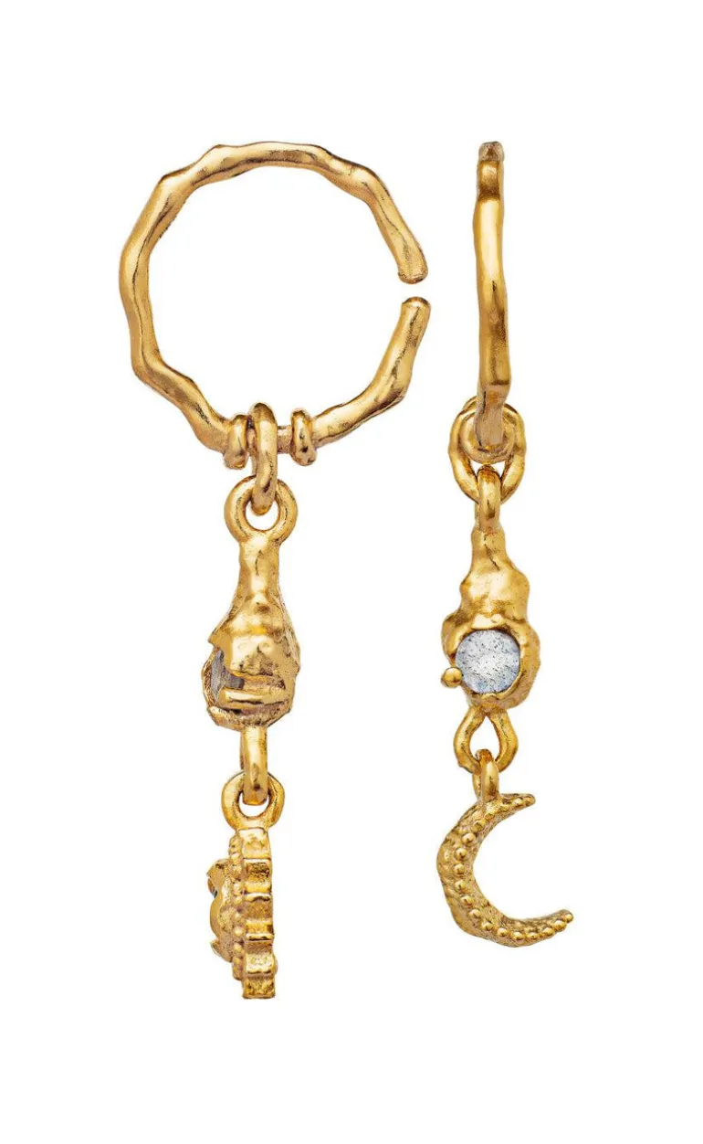 Maanesten Øreringe - Ember - Gold Colour