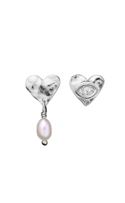 Maanesten Øreringe - Vesta - Silver Colour