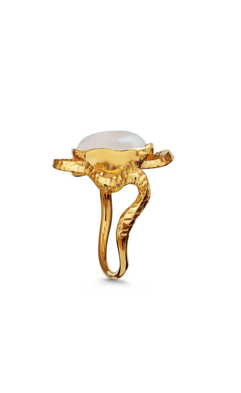 Maanesten Ring - Siren - Gold Colour