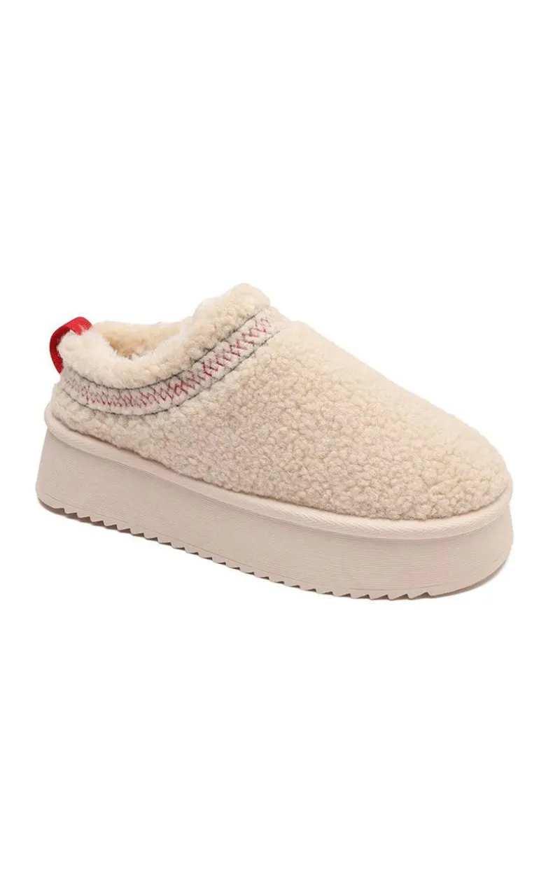 Marta Du Chateau Bamsestøvler - Tassi Fur - Beige