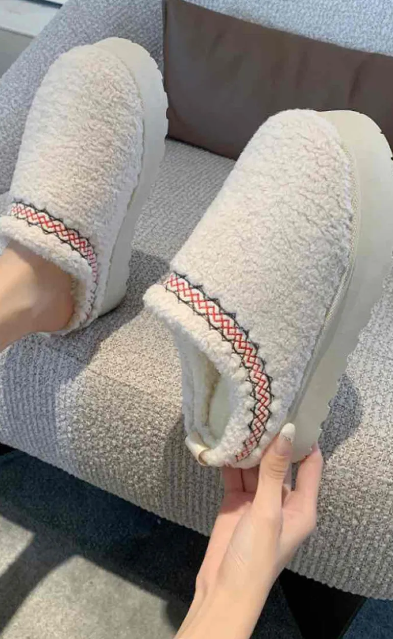Marta Du Chateau Bamsestøvler - Tassi Fur - Beige